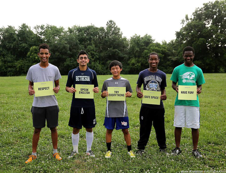 Park Receives Community Partner Award from Soccer Without Borders