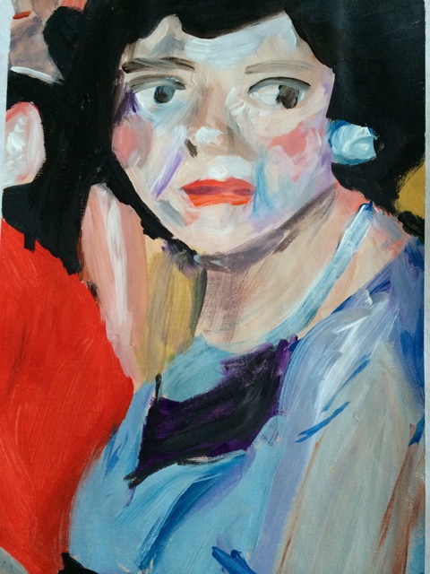 Painting by Senior Anna Berghuis Exhibited at U.S. Department of Education
