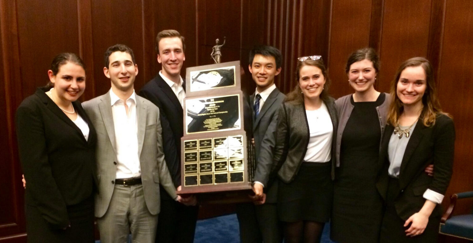 Daniel Stern '12 and Sarah Cohen '14 Lead Yale to the Mock Trial