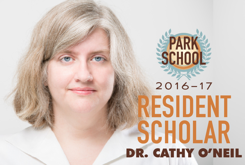 Park Welcomes Dr. Cathy O’Neil as 2016-17 Resident Scholar