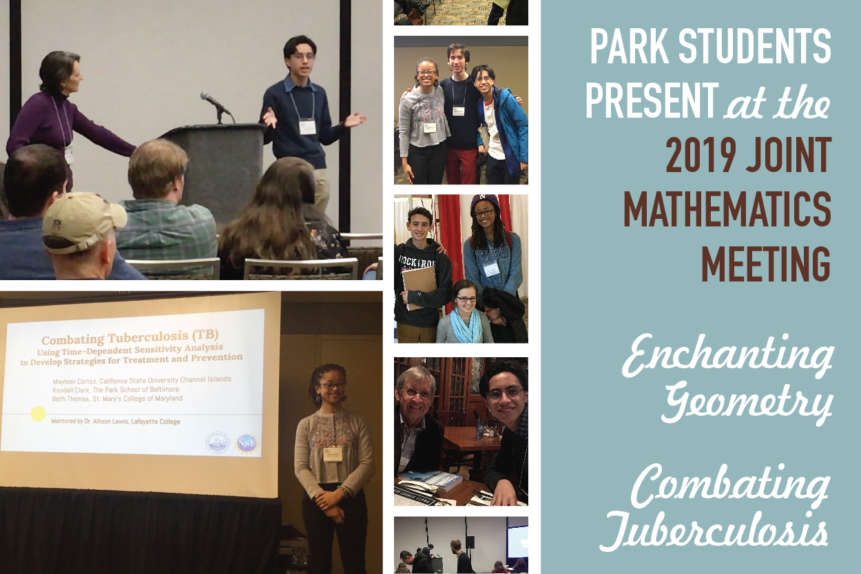 Two Park Seniors Present at the 2019 Joint Mathematics Meeting in Baltimore