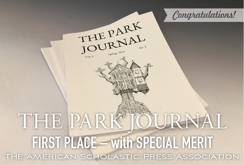 Park Journal Awarded First Place with Special Merit