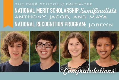 Four Garner Recognition from 2021 National Merit Scholarship Program and College Board