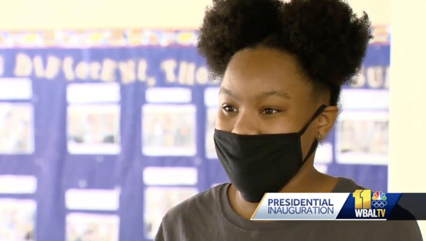 WBAL Interviews Students from the Upper School Black Female Forum