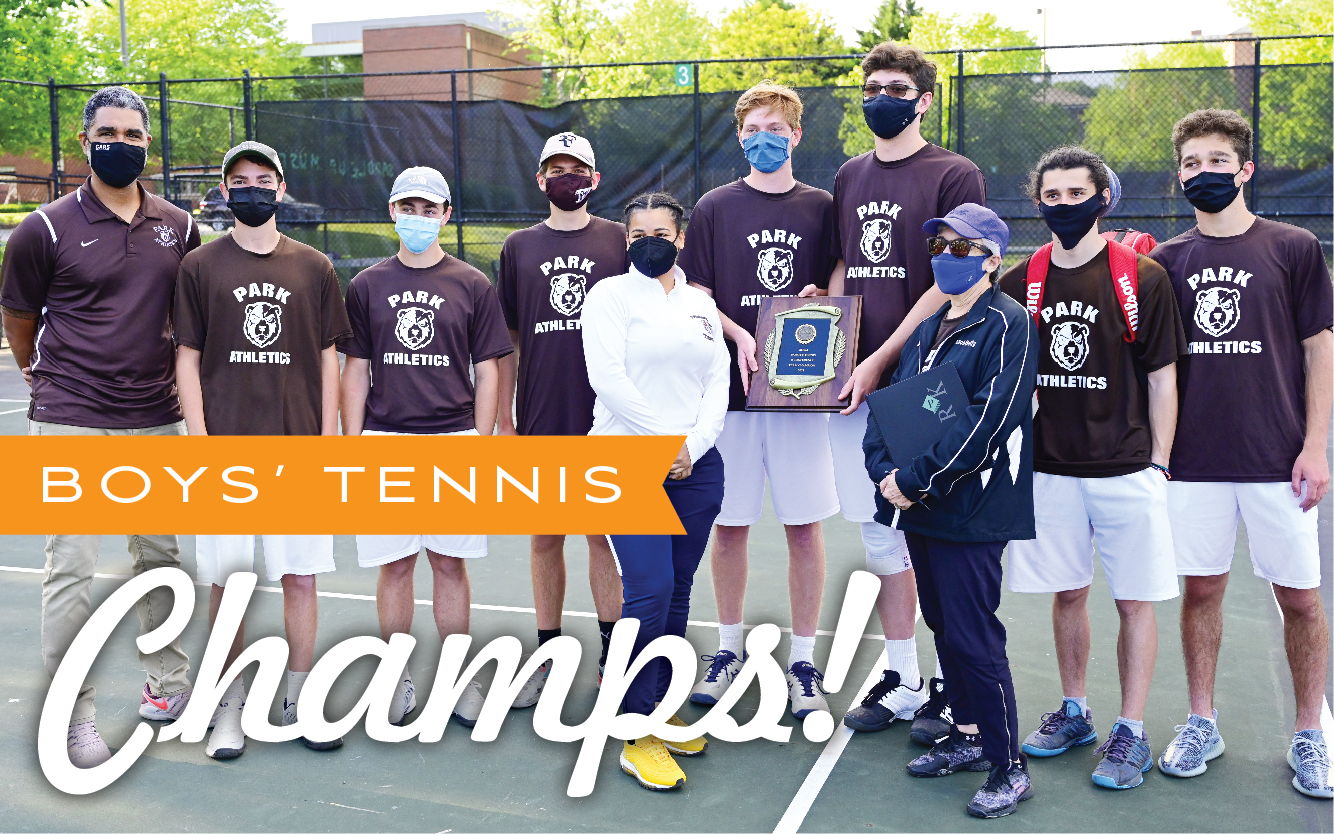 Boys’ Varsity Tennis Team Wins Conference Championship!