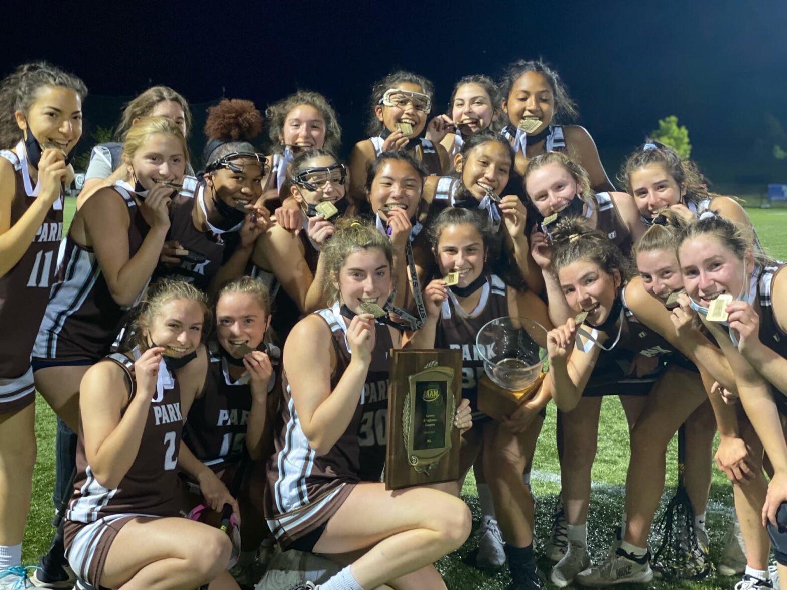 Girls’ Varsity Lacrosse Wins IAAM Conference Championship in Overtime Final!