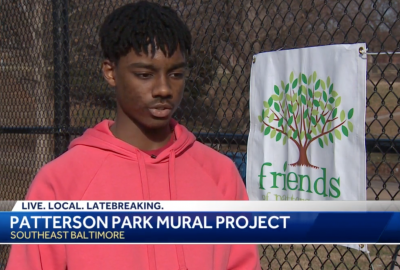 Park Senior Works to Bring Mural to Patterson Park￼